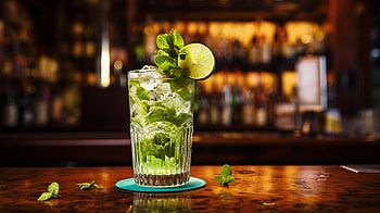 Mojito Cocktail - Refreshing Drink Background, mojito, food, cocktail HD wallpaper