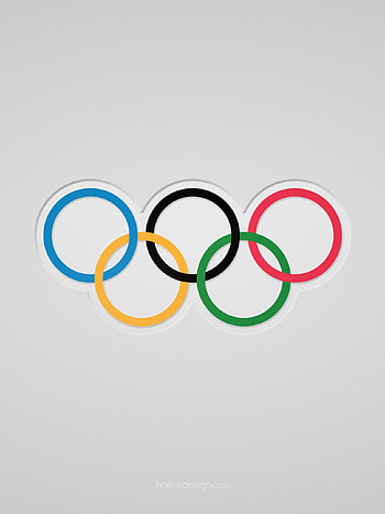 Minimalist Olympic , USA Olympics theme, Olympic logo, Visual design HD phone wallpaper