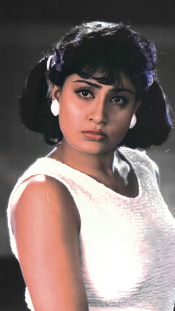 Vijayashanthi, telugu actress, vintage HD phone wallpaper