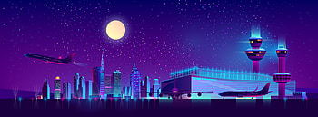 Airport Minimalist , minimalism, minimalist, artist, artwork, digital-art HD wallpaper
