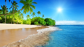 Awesome Beach HD wallpaper