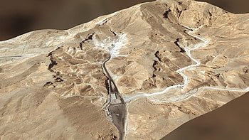 Valley of the Kings, Luxor Egypt, 3D model, Nate Loper HD wallpaper
