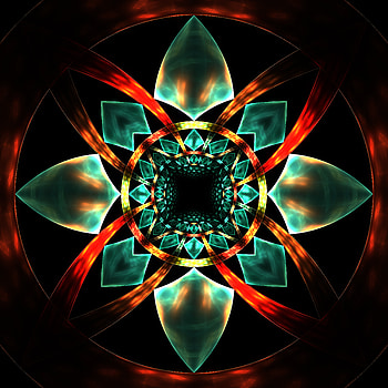 Abstract, Pattern, Fractal, Glow, Geometric HD phone wallpaper