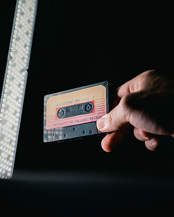 Music, Hand, Vintage, Retro, Cassette HD phone wallpaper