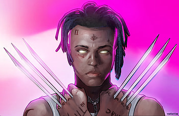XXXTentacion As Weapon X Artwork , xxxtentacion, music, singer, male-celebrities, artwork, digital-art HD wallpaper