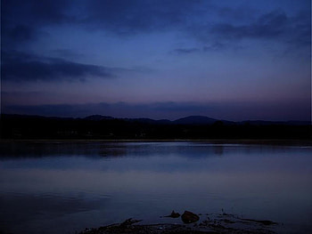 In The Mist of the Night, mist, sky, water, ocean HD wallpaper