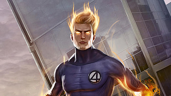 Johnny Storm, Human Torch HD wallpaper