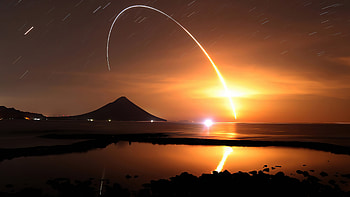 H IIB Rocket Launch Kagoshima, rocket, graphy HD wallpaper