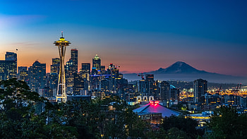 Kerry Park Seattle, United States HD wallpaper