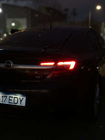 Insignia, cars, night, opel HD phone wallpaper