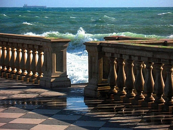 Libeccio... ombre riflessi e spruzz, sea, scenery HD wallpaper