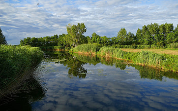 River Danube in Slovakia, river, Slovakia, nature, Danube HD wallpaper