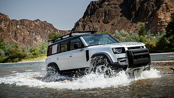 Defender 110 P400 X, Land Rover HD wallpaper