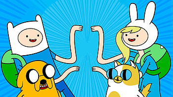 Adventure Time , Cartoon characters, Animated series, Finn and Jake HD wallpaper