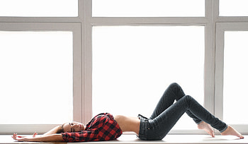 Girl Lying On Back, girls, graphy HD wallpaper