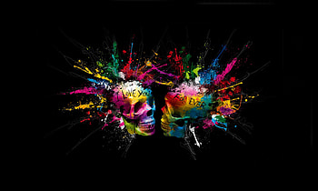 Black Colored HD wallpaper