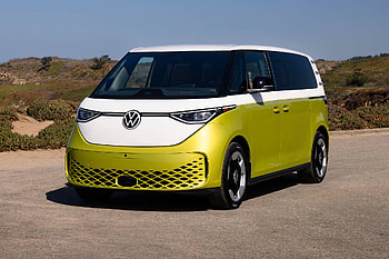 of the Volkswagen ID. Buzz Electric Car, car, electric car, Volkswagen HD wallpaper