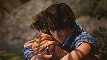 Brothers: A Tale of Two Sons Remake Emotional Hug Scene, video game, Brothers: A Tale of Two Sons Remake, hug HD wallpaper