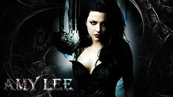 Preview evanescence, girl, dress, name, graphics HD wallpaper