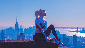 Gwen Stacy Insanity Unleashed, gwen-stacy, superheroes, artwork, art, digital-art, ai HD wallpaper