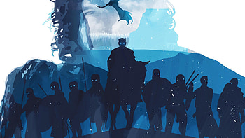 Winter Is Here, game-of-thrones-season-8, game-of-thrones, tv-shows, jon-snow, night-king, white-walkers HD wallpaper