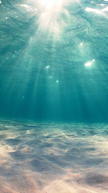 Sunshine Undersea Ocean View Deep HD phone wallpaper
