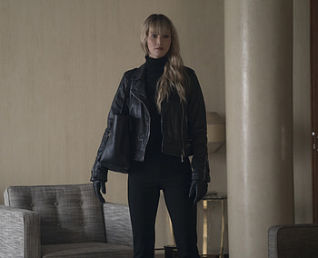 Blonde, red sparrow, Jennifer Lawrence, movie HD wallpaper