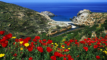 Ikaria, island, greece, aegean sea HD wallpaper