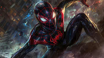 Miles Morales Spider-Man, video game, spider man, Miles Morales HD wallpaper
