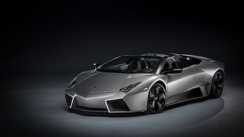 Reventon, lamborghini, lambo, silver, supercar, italy HD wallpaper