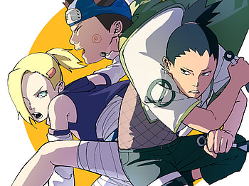 Temari (Naruto), Shikamaru Nara, Chōji Akimichi, Anime, Naruto HD wallpaper