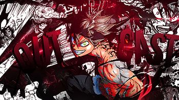 Asta, black clover, anime boy HD wallpaper