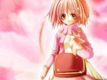 Pink Girl, cute, girl, pink, anime HD wallpaper