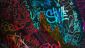Graffiti Typos, typography HD wallpaper