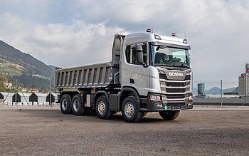 Scania R500 8x4 EMPL Hinterkipper, LKW, 2022 trucks, cargo transport, 2022 Scania R500, Scania HD wallpaper