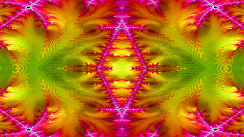 Trippy Psychedelic Fractal, trippy, psychedelic, aesthetic, Abstract, fractal HD wallpaper