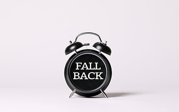 Clock, Words, Inscription, Alarm Clock, Fall Back HD wallpaper