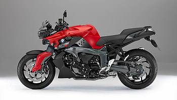 Red BMW K 1300 Bike HD wallpaper