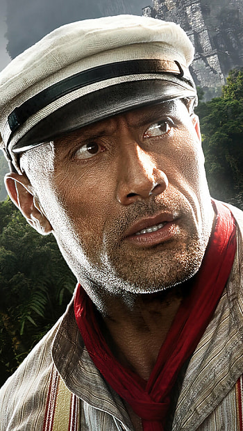 Jungle Cruise, Dwayne Johnson HD phone wallpaper