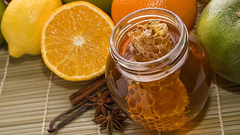 Citrus and cinnamon, Honey HD wallpaper