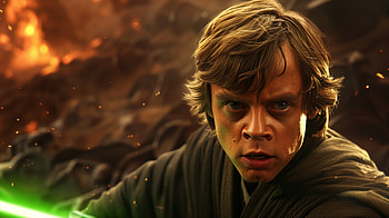 Epic Luke Skywalker Jedi Battle -, movie, Star Wars, Luke Skywalker, Mark Hamill, Jedi HD wallpaper