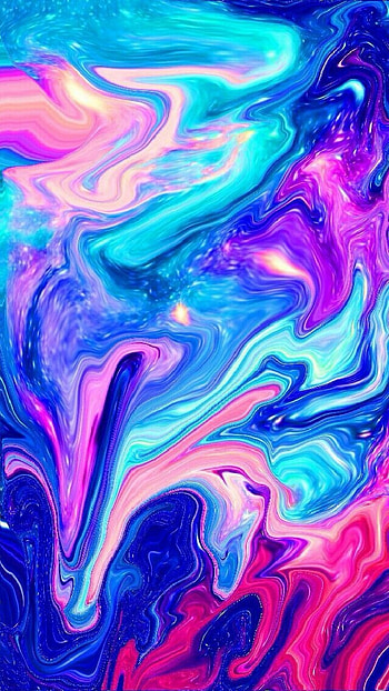 13 Pro Max, Blue Color Art, blue, color art HD phone wallpaper
