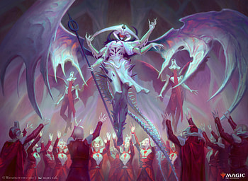 Atraxa, Grand Unifier - Phyrexia: All Will Be One, man made, Magic: The Gathering HD wallpaper