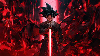 Goku Legendary Adventures, goku, anime, artwork, artist, digital-art, art, deviantart HD wallpaper
