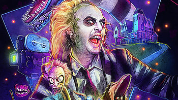 Michael Keaton, Beetlejuice character, Tim Burton, Classic movie HD wallpaper