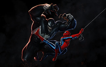 Spider-man vs Venom, Venom, Venom: Let There Be Carnage, Spider-Man 3 HD wallpaper