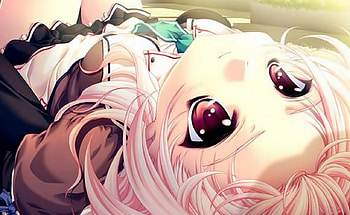Thinking of You, angle, anime, girl, school girl, female HD wallpaper