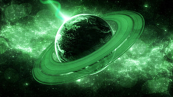 Galaxy Rings Planet , digital-universe, space, galaxy HD wallpaper