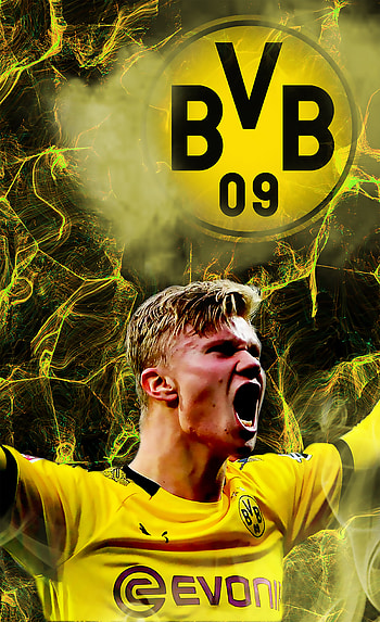 HALAND BvB, Soccer, BvB 09, Haland best HD phone wallpaper