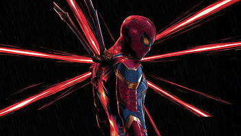 The Evolution Of Spider Man, spiderman, superheroes, artwork, art, digital-art, dark, ai, black HD wallpaper
